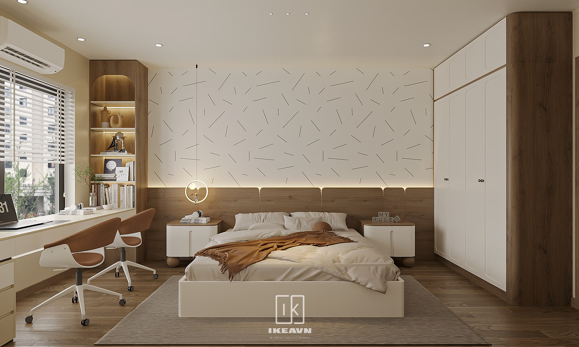phong ngu con trai can ho w3 11 chung cu wisteria 03